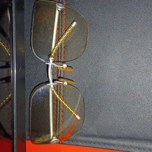 Authentic CHANEL  SQUARE glasses